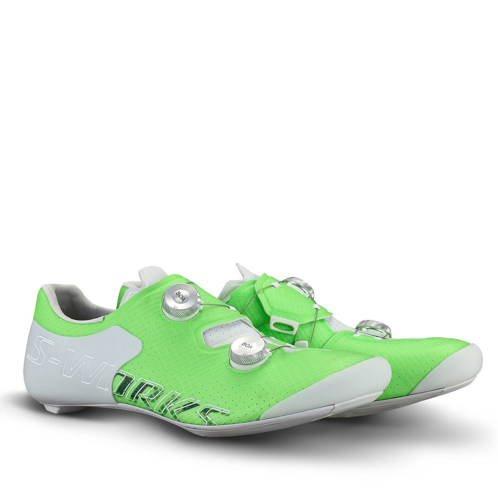 Specialized S-works Ares Rennradschuhe, Green gecko