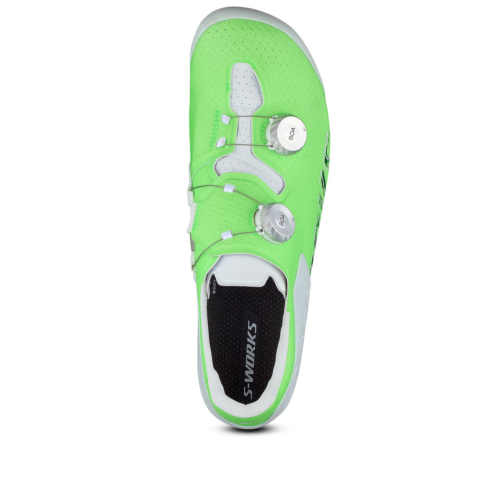 Specialized S-works Ares Rennradschuhe, Green gecko