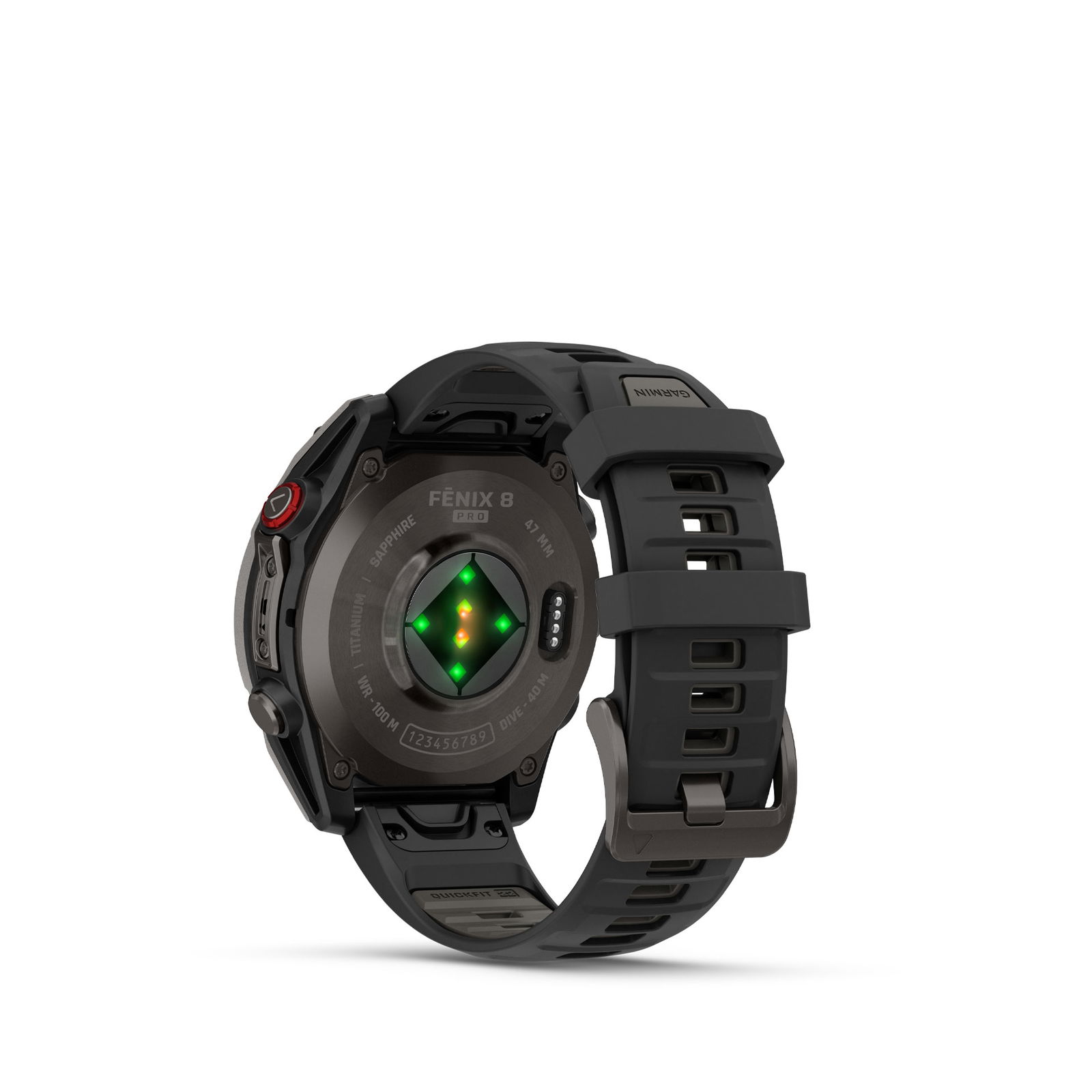 Garmin GPS-Multisportuhr fenix® 8 Pro – 47 mm, AMOLED, Schwarz Garmin GPS-Multisportuhr fenix® 8 Pro – 47 mm, AMOLED, Schwarz