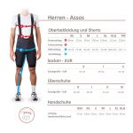 Größentabelle Assos - Herren, #9