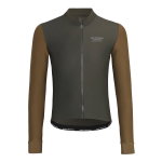 Pas Normal Studios Men's Mechanism Thermal Long Sleeve Jersey - dark olive/army brown, #1