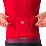 Castelli Espresso Jersey - rich red, #5