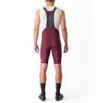Castelli Espresso Bibshort - deep bordeaux, Rückansicht, #2