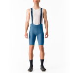 Castelli Espresso Bibshort - steel blue, Frontansicht, #1