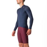 Castelli Espresso LS Jersey - belgian blue/silver moon, #7