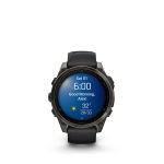 Garmin Fenix 8 - 47 mm AMOLED Sapphire - Schwarz/Carbongrau Titan, #7
