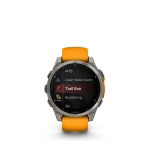 Garmin Fenix 8 - 47 mm AMOLED Sapphire - Graphit/Titanium Titan/Spark Orange, #10