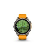 Garmin Fenix 8 - 47 mm AMOLED Sapphire - Graphit/Titanium Titan/Spark Orange, #11