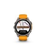 Garmin Fenix 8 - 47 mm AMOLED Sapphire - Graphit/Titanium Titan/Spark Orange, #12
