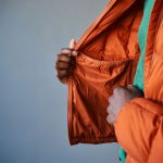 Pas Normal Studios Off-Race Down Jacket - copper orange, #6