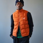 Pas Normal Studios Off-Race Down Weste - copper orange, #4