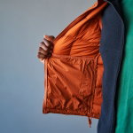 Pas Normal Studios Off-Race Down Weste - copper orange, #9