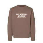 Pas Normal Studios Off-Race Logo Sweatshirt - clay, #1
