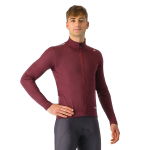 Castelli Espresso Air Jacket - deep bordeaux, #1