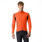 Castelli Perfetto RoS 2 Convertible Jacket - brilliant orange/silver reflex, #1