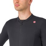 Castelli Espresso Thermal Jersey - light black, Brustbereich, #4