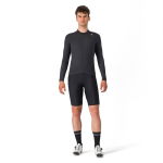 Castelli Espresso Thermal Jersey - light black, Frontansicht, #6