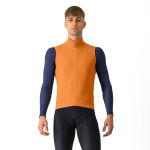 Castelli Espresso Vest - vivid orange/dark gray, #1