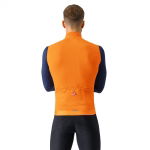 Castelli Espresso Vest - vivid orange/dark gray, #2
