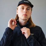 Pas Normal Studios Balance Half Zip Jacket - black, #4