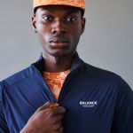 Pas Normal Studios Balance Half Zip Jacket - navy, #4