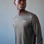 Pas Normal Studios Men's Balance Long Sleeve T-Shirt - dusty brown, #5