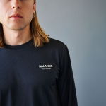 Pas Normal Studios Men's Balance Long Sleeve T-Shirt - black, #4