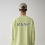 MAAP Essentials LS Tee - shadow lime, #3