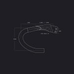 Polymer Workshop Sculpture Handlebar - matte carbon, #7