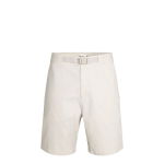 Pas Normal Studios Off-Race Cotton Twill Shorts - limestone, #1