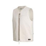 Pas Normal Studios Off-Race Cotton Twill Vest - limestone, #3