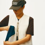 Pas Normal Studios Off-Race Cotton Twill Vest - limestone, #9