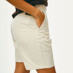 Pas Normal Studios Off-Race Cotton Twill Shorts - limestone, #6