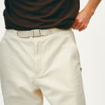 Pas Normal Studios Off-Race Cotton Twill Pants - limestone, #5