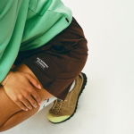 Pas Normal Studios Off-Race Ripstop Shorts - light brown, #10