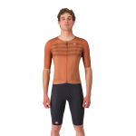 Castelli Aero Race 8S Jersey - mocha, Frontansicht, #3