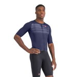 Castelli Aero Race 8S Jersey - belgian blue, Frontansicht, #1