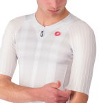 Castelli Aero Race 8S Jersey - white, Ärmelabschlüsse, #4