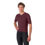Castelli Premio Evo Jersey - deep bordeaux, Frontansicht, #3