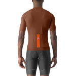Castelli Prologo Lite Jersey - deep mocha/vivid orange, Rückansicht, #2