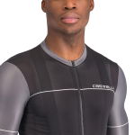 Castelli Unlimited Endurance 2 Jersey - light black/smoky gray-ivory, Brustbereich, #4