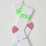 MAAP Training Sock - white/fluoro lime, #4
