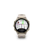 Garmin Forerunner® 970 - french gray/softgold Titan, #8
