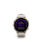 Garmin Forerunner® 970 - french gray/softgold Titan, #7