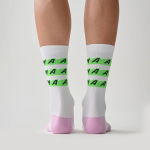 MAAP Evade X Sock - white/fluro green, #2