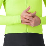 Castelli Puro 4 Jersey - electric lime, Ärmelabschluss, #4