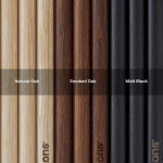 natural oak - smoked oak - matt black oak, #6