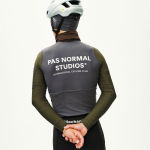 Pas Normal Studios Mechanism Long Sleeve Jersey - steel/dark olive, #3