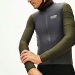 Pas Normal Studios Mechanism Long Sleeve Jersey - steel/dark olive, #4
