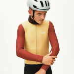 Pas Normal Studios Mechanism Long Sleeve Jersey - camel/maroon, #3